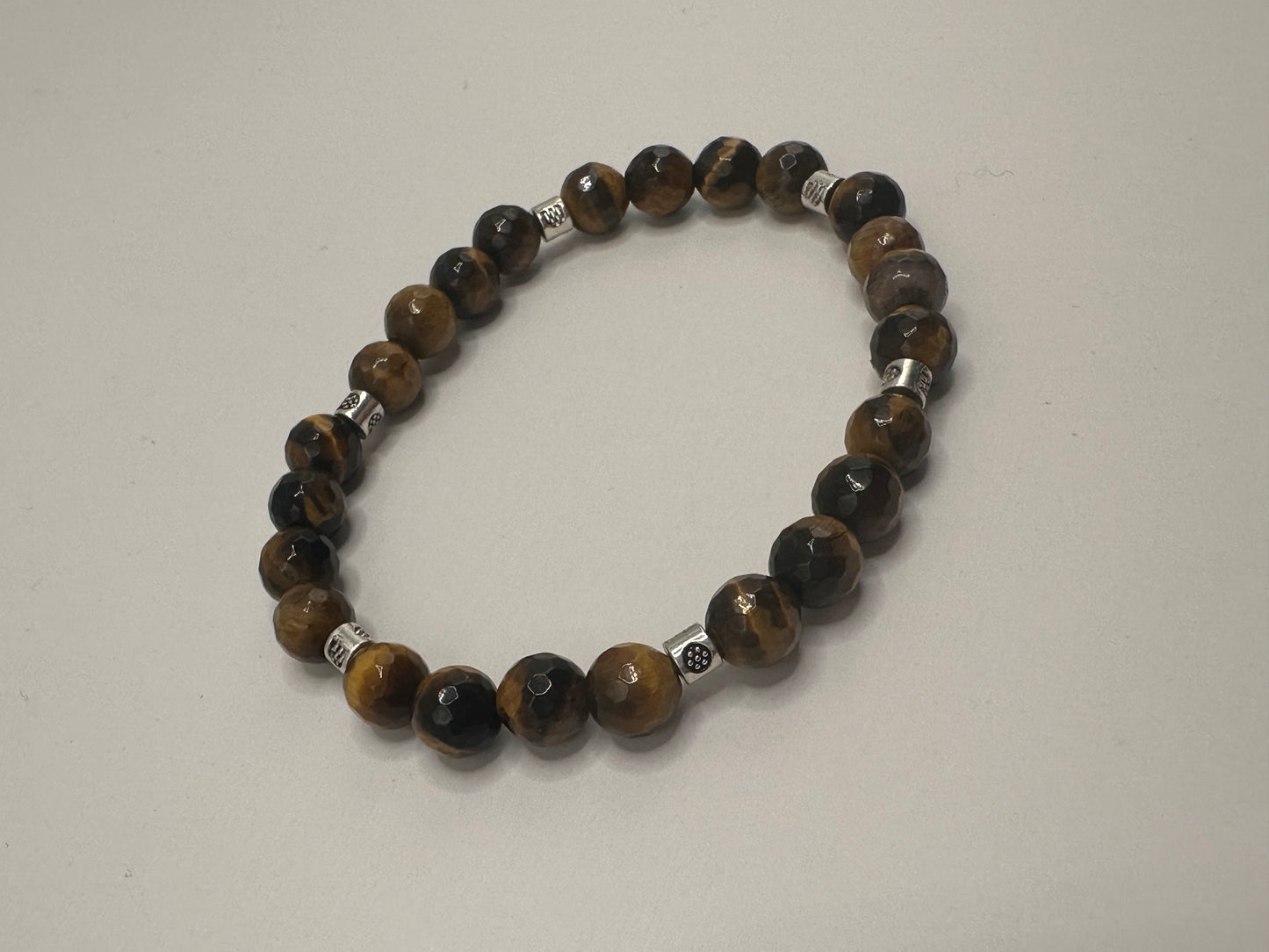 Faceted Tiger Eye Bracelet (Small)