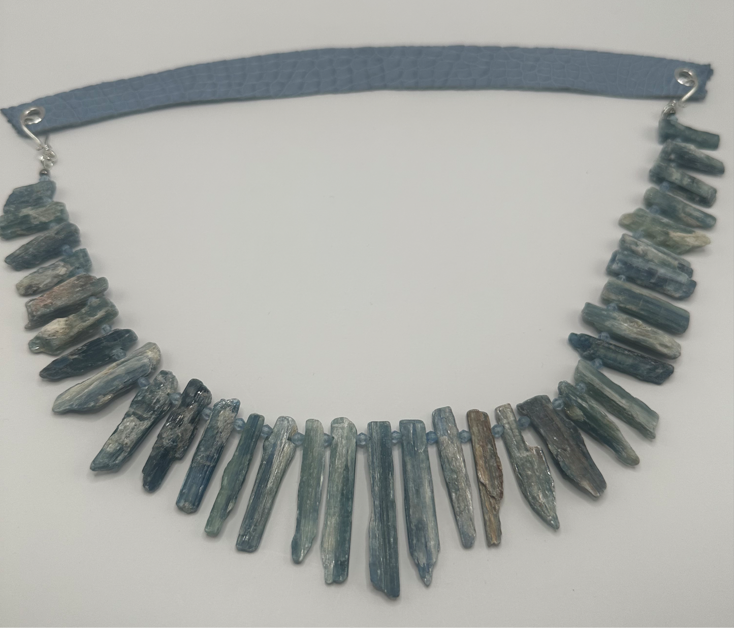 Blue Kyanite Amulet of Ice Storm
