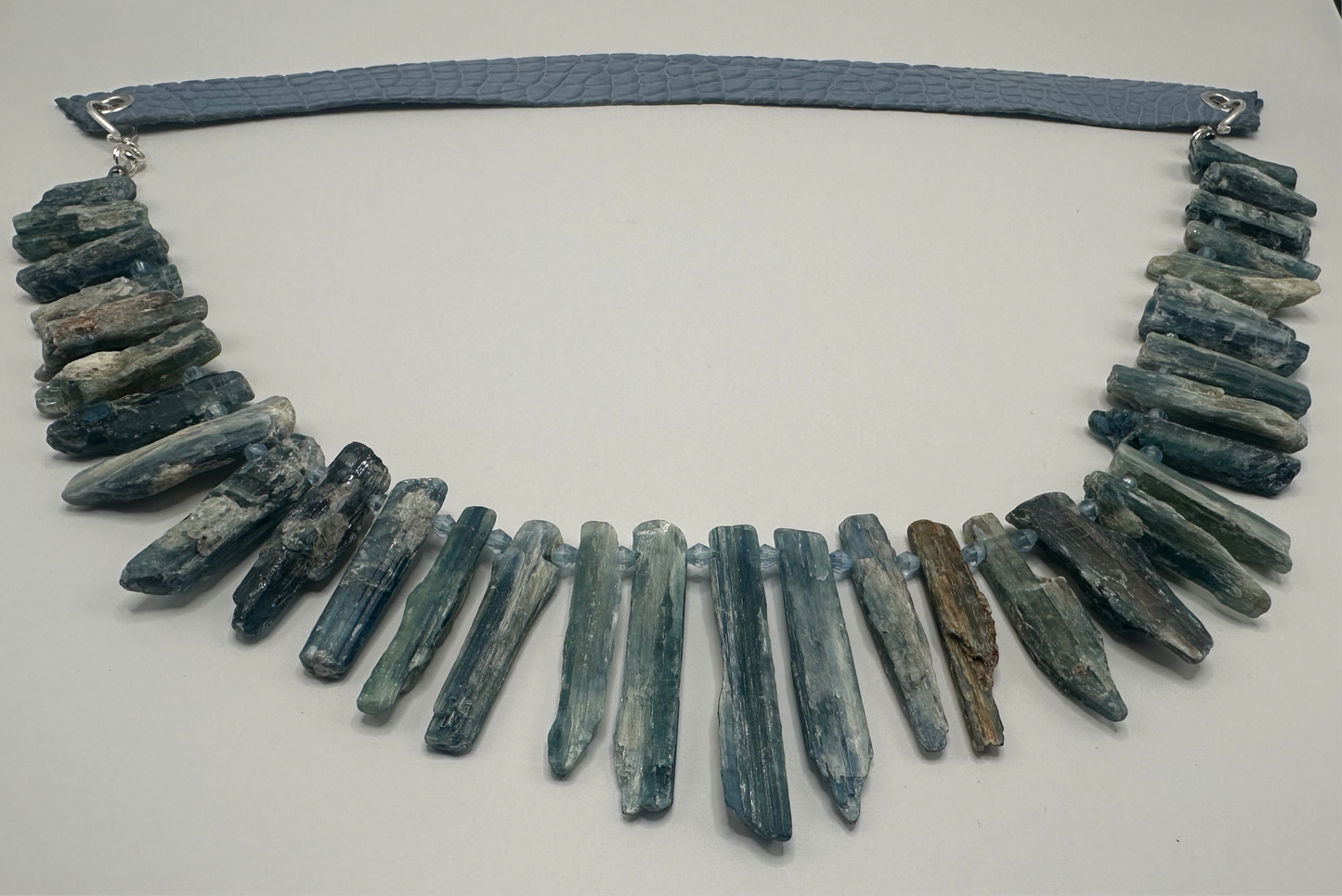 Blue Kyanite Amulet of Ice Storm