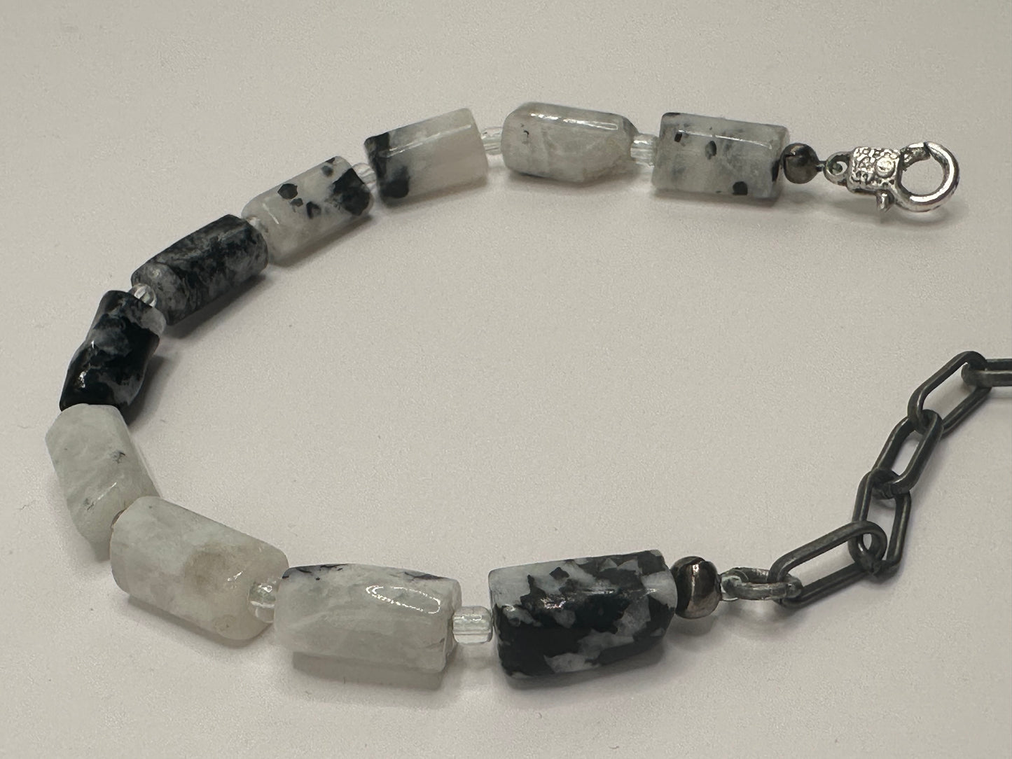 Tourmalinated Moonstone Bracelet
