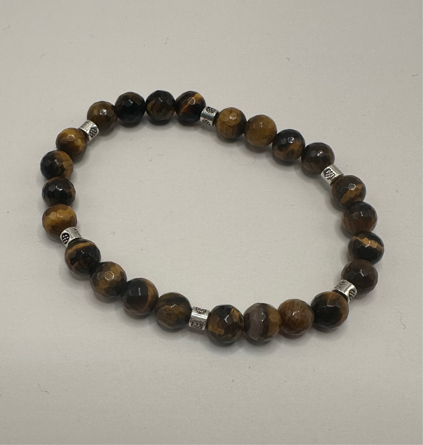 Faceted Tiger Eye Bracelet (Small)