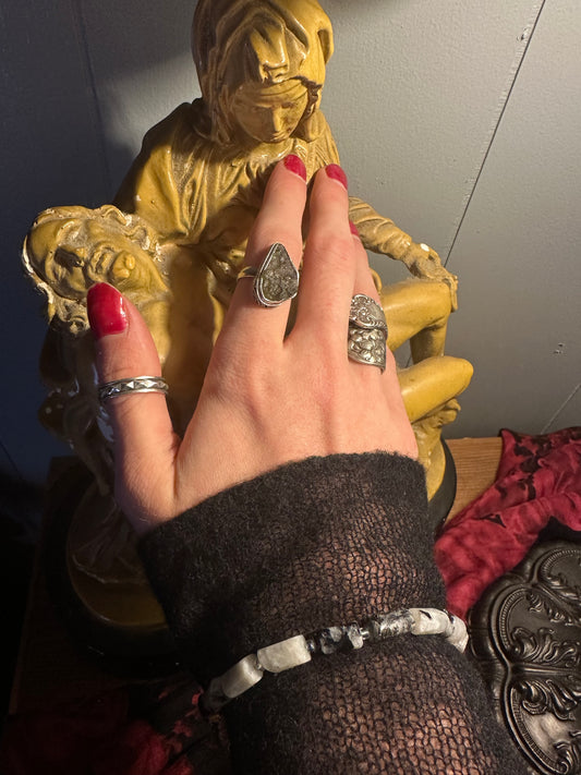 Tourmalinated Moonstone Bracelet