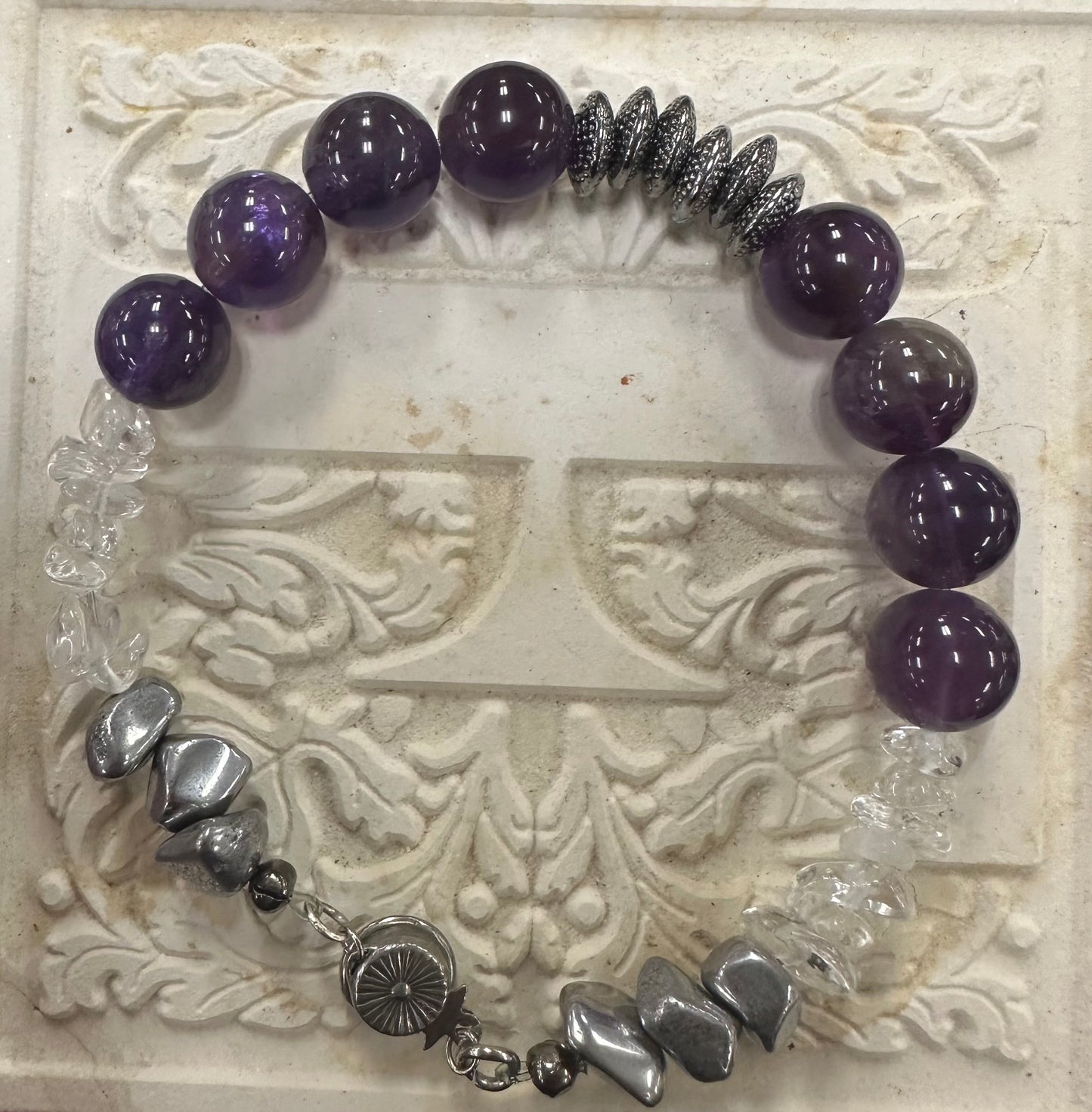 Celestial Amethyst Bracelet